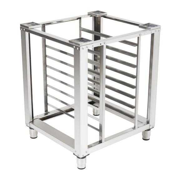 Buffalo Stand-Alone Smart-Touchscreen-Kombidämpfer 7 x GN 1/1 mit Installationskit und Dunstabzugshaube, Bild 6