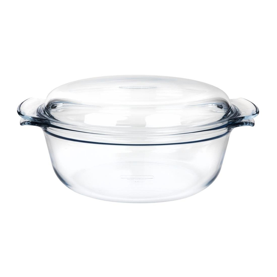 Pyrex runder Glas Schmortopf 5,1L, Bild 2
