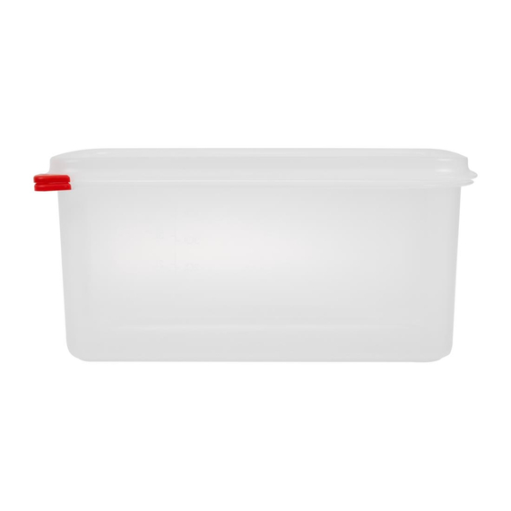Araven Polypropylen 1/3 Gastronorm-Nahrungsbehälter 6Ltr (4 Stück), Bild 5