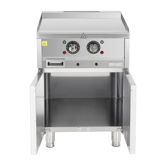 Buffalo 600 Serie freistehendes elektrisches Griddle 600mm, Bild 5
