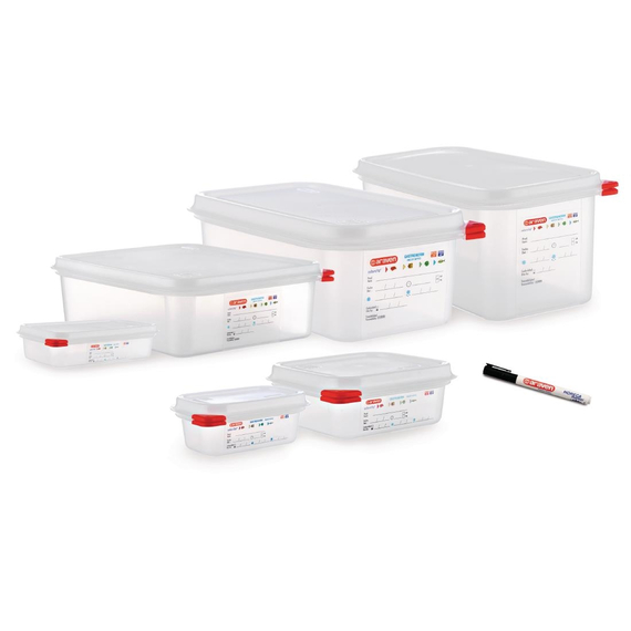 Araven Polypropylen 1/3 Gastronorm-Nahrungsbehälter 6Ltr (4 Stück), Bild 10