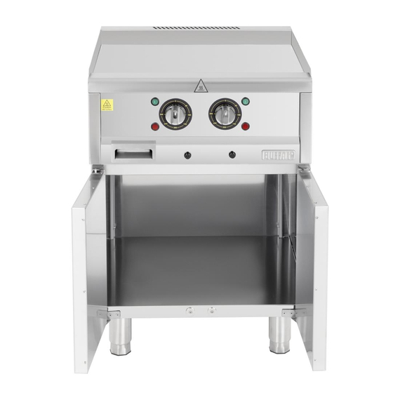 Buffalo 600 Serie freistehendes elektrisches Griddle 600mm, Bild 8