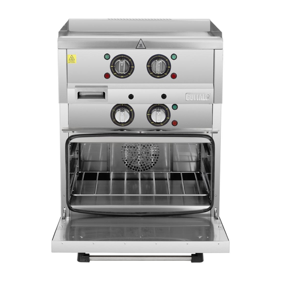 Buffalo 600 Serie freistehende elektrische Grillplatte mit Umluftofen, Bild 5