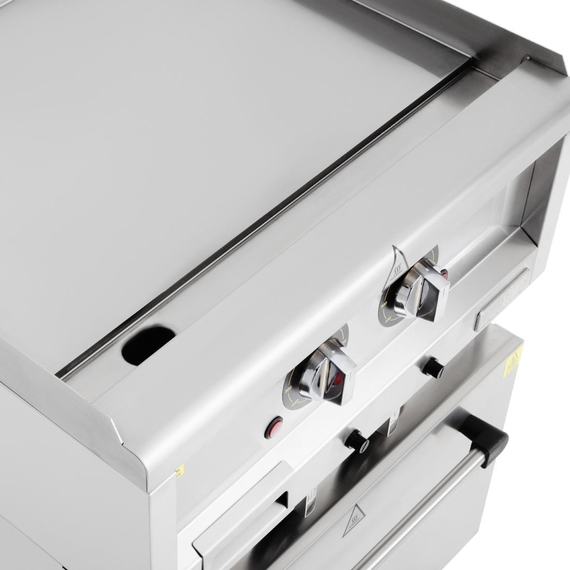 Buffalo 600 Serie freistehende elektrische Grillplatte mit Umluftofen, Bild 7