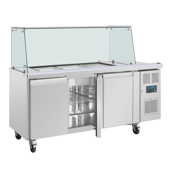 Polar U-Serie Premium Dreitürige Saladette Thekenkühlschrank Polar U-Serie, Bild 2