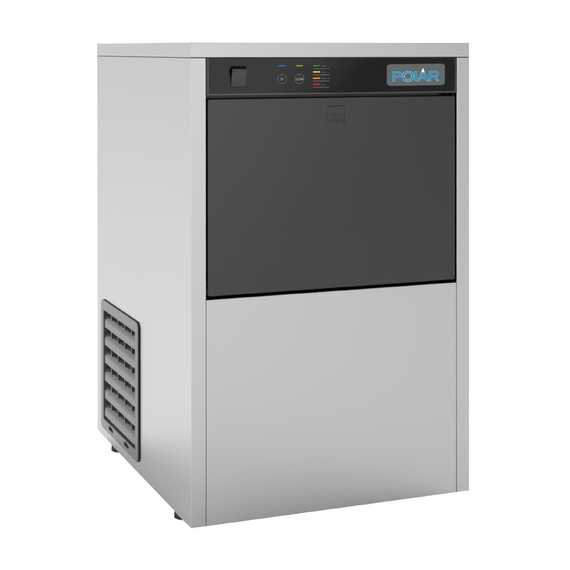Polar U-Serie Tisch-Eiswürfelmaschine mit UVC 20kg, Bild 4