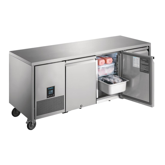 Polar U-Serie Premium dreitürige Gefriertheke 420L, Bild 2