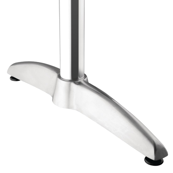 Bolero rechteckiger Tisch Edelstahl 120 x 60cm, Bild 4