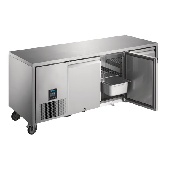 Polar U-Serie Premium dreitürige Gefriertheke 420L, Bild 3