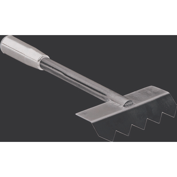 Combisteel Base 700/900 Schraber für Lavasteingrill Gerillt