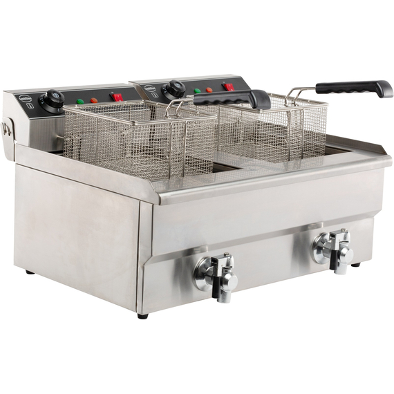 Combisteel Elektro Tischfriteuse 2X8 L, Bild 2