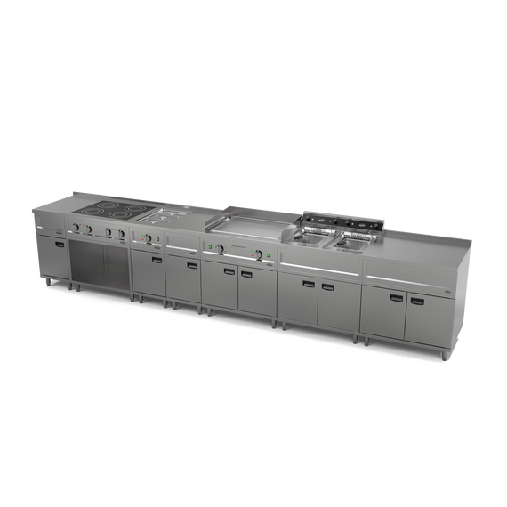 Combisteel Elektro Friteuse 2X12L 2X6Kw, Bild 4