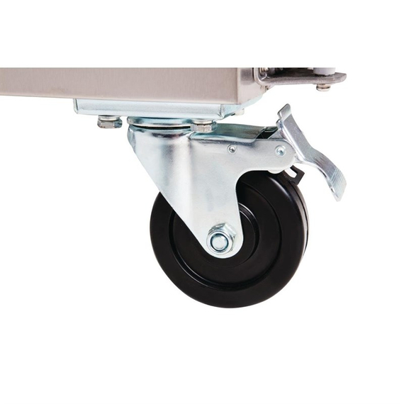 Polar Serie G 2-türiger Pizzakühltisch mit Marmorfläche 428L, Bild 6