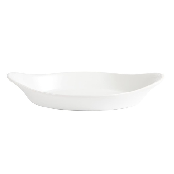 Olympia Whiteware ovale Gratinschalen weiß 23 x 13cm (6 Stück), Bild 2