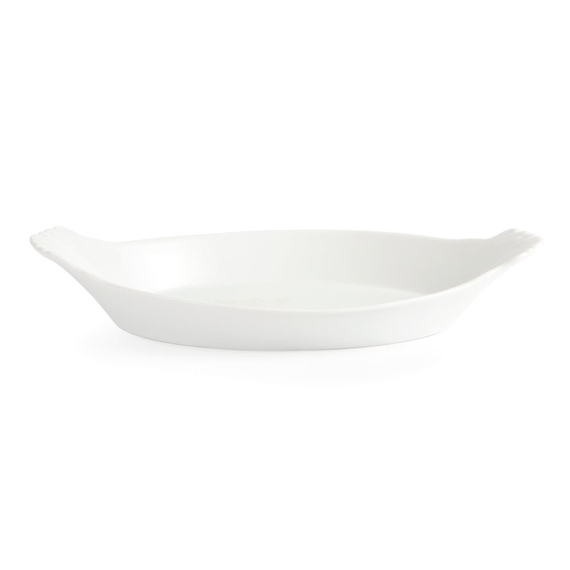 Olympia Whiteware ovale Gratinschalen weiß 32 x 17,7cm (6 Stück), Bild 2