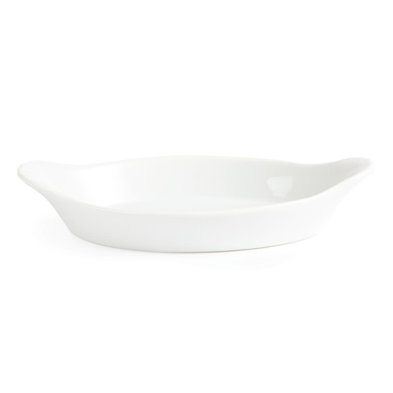 Olympia Whiteware ovale Gratinschalen weiß 29 x 16,6cm (6 Stück), Bild 2