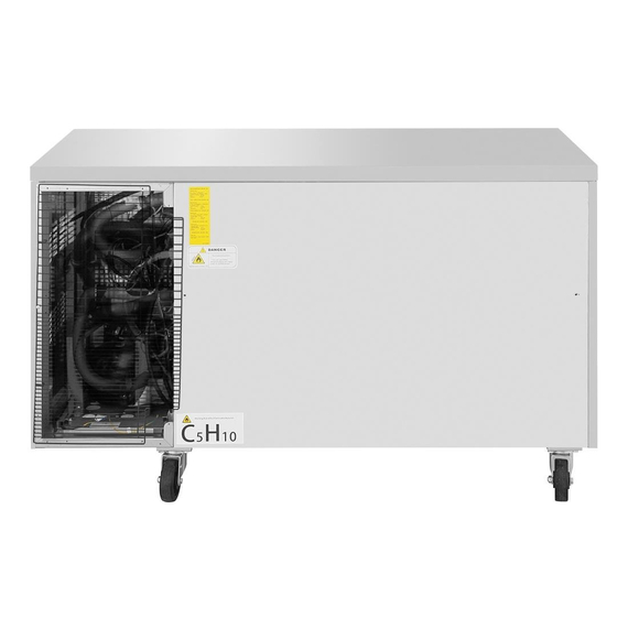 Polar U-Series Doppeltüriger Untertheken-Kühl-/Gefrierschrank 124Ltr, Bild 6