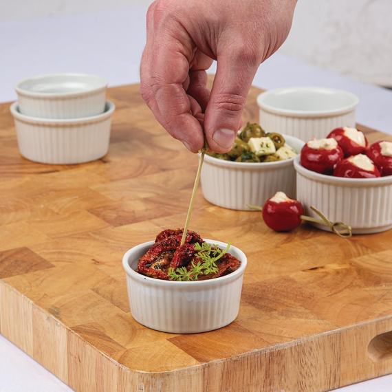 Olympia Whiteware Auflaufförmchen 8cm (12 Stück), Bild 3