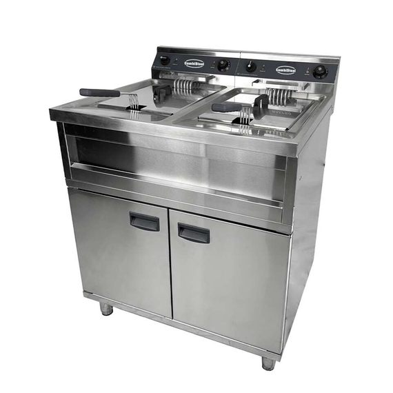 Combisteel Elektro Friteuse 2X12L 2X9Kw, Bild 3