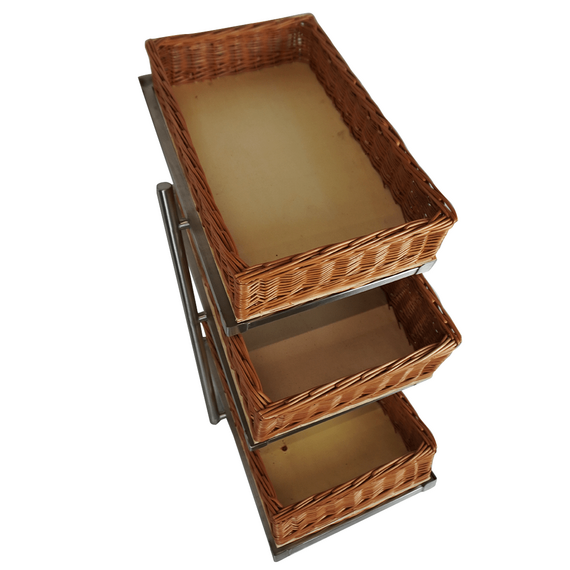 Combisteel Brotkorb Etagere 3 Hoch Schmale Modell  Inkl. Körbe, Bild 6