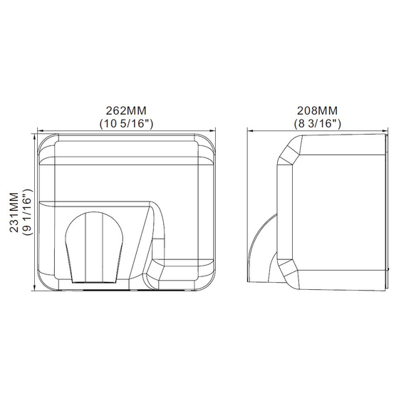 Combisteel Händetrockner Hd-04, Bild 3