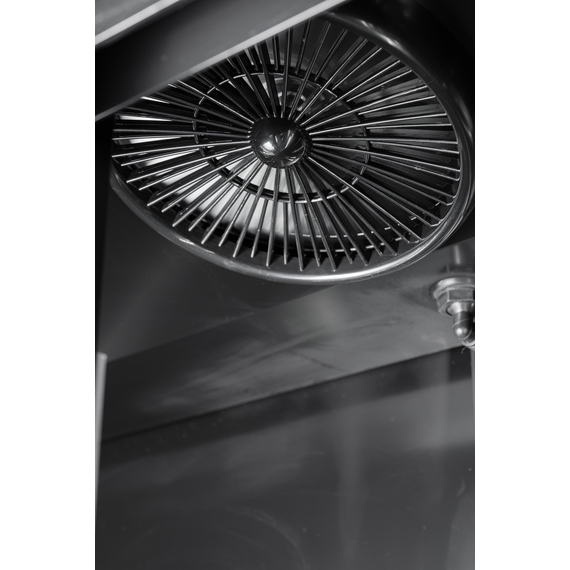 Combisteel Kühlschrank mit Schiebeglastüren Bez-780 Sl Schwarz, Bild 6