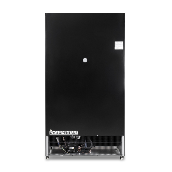 Combisteel Kühlschrank mit Schiebeglastüren Bez-780 Sl Schwarz, Bild 3