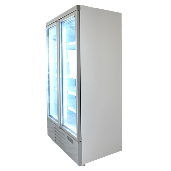 Combisteel Kühlschrank 2 Glastüren Jde-1000R, Bild 7