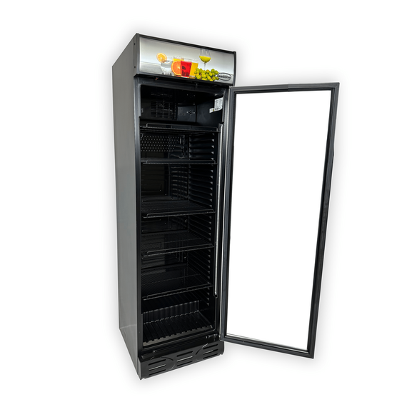 Combisteel Kühlschrank 1 Glastür Schwarz – Breite 595, Bild 5