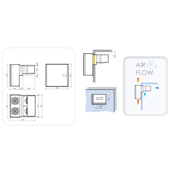 Combisteel Pro Line Kühlaggregate Huckepack 14,5-22,5 M3, Bild 2