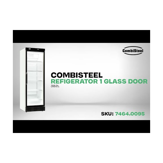 Combisteel Kühlschrank 1 Glastür 382L, Bild 6