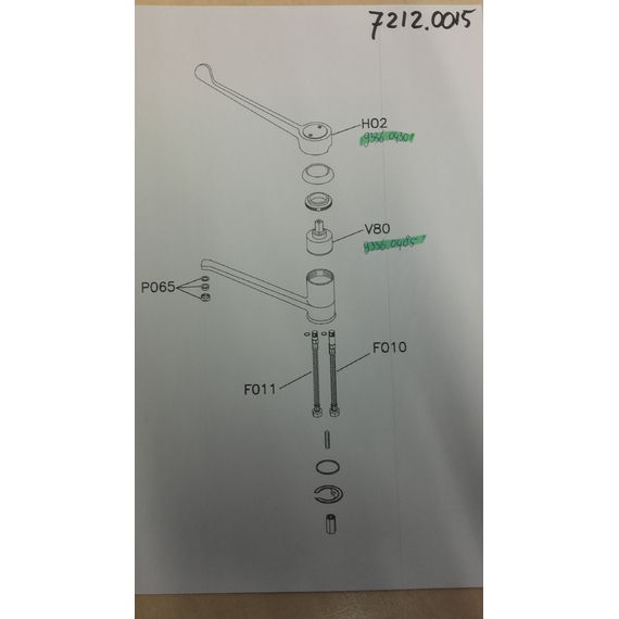 Combisteel Zapfen mit Ellebogenbedienung, Bild 2