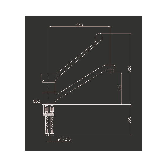 Combisteel Zapfen mit Ellebogenbedienung, Bild 3