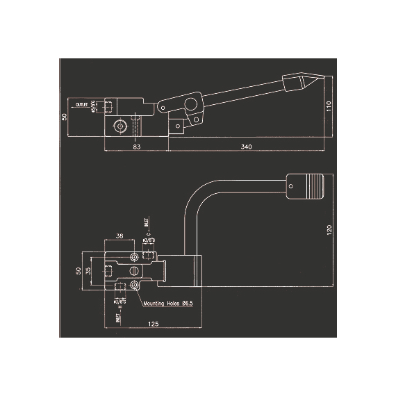 Combisteel Mischzapfen mit Fußbedienung 1 Pedal, Bild 2