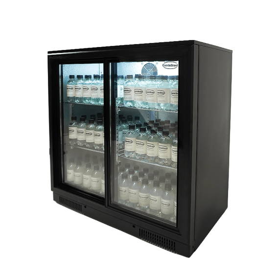 Combisteel Barkühler Schwarz 2 Schiebetüren – Breite 900 – Art.-Nr.: 7455.1315, Bild 4