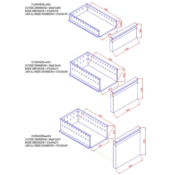 Combisteel Schubladen Bierkühler 1/2, Bild 3
