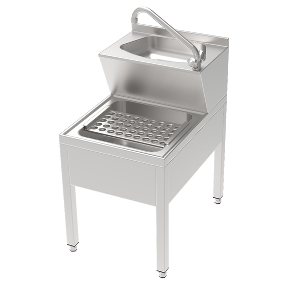 Combisteel Handwaschbecken – Breite 500 – Art.-Nr.: 7013.0765, Bild 3