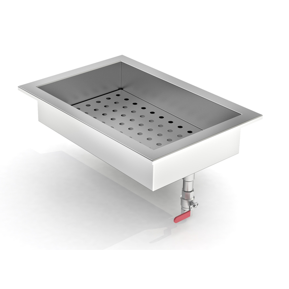 Combisteel Gemahlenes Eis Behälter Einbau 1/1 Gn