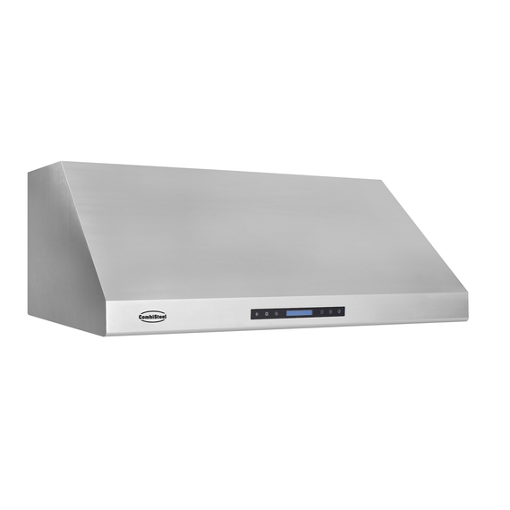 Combisteel Wandhaube 1200 – Breite 1200 – Art.-Nr.: 7227.0100, Bild 3