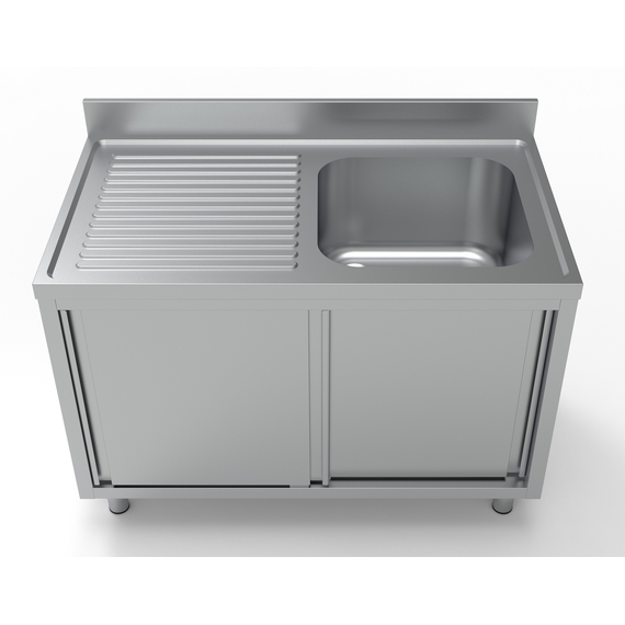 Combisteel 700 Spültisch Schiebetüren 1 Rechts 1200, Bild 2