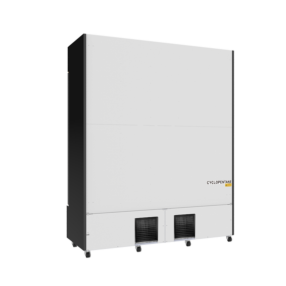 Combisteel Kühlschrank 3 Glastüren Schwarz Fcu-1200 Bl, Bild 3