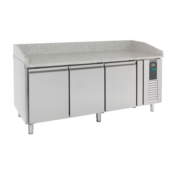 Combisteel Standard Line Pizzatisch 3 Türen