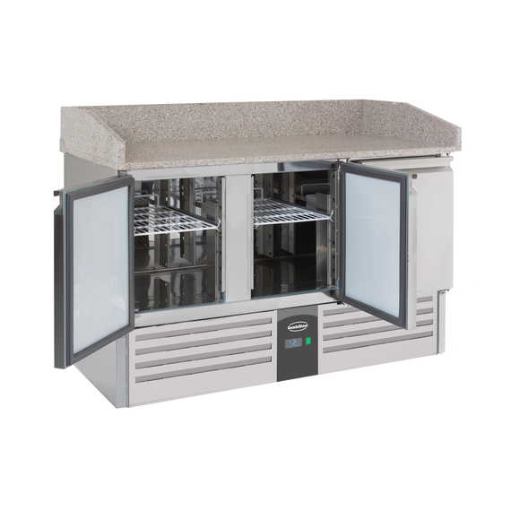 Combisteel Compact Line Pizzatisch 3 Türen – Breite 1400, Bild 2