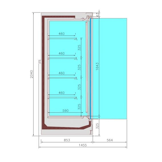 Combisteel Wandkühlung Jax 3.9 - Remote, Bild 2