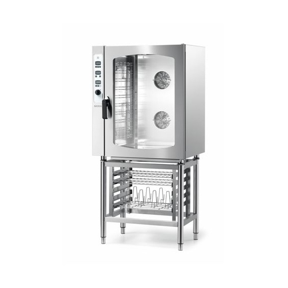 Combisteel Giorik Konvektionöfen, Gas  895X768X965mm. (Lxdxh), Cap. 10X 1/1 Gn  Temp. +50/+280°C, 0,9 + 19 Kw,  230 Volt, 160 Kg