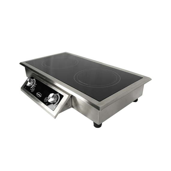 Combisteel Einbau Induktionsherd 2 Zonen  Nur für Induktionspfannen Geeignet, Bild 7