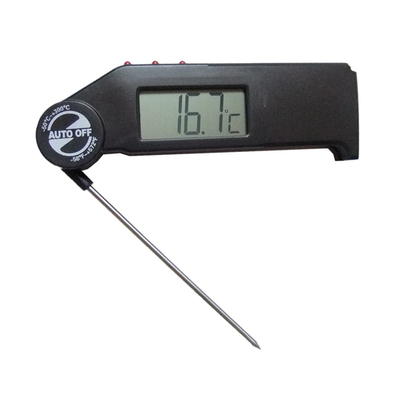 Combisteel Taschenthermometer mit Einklappbarer Sonde