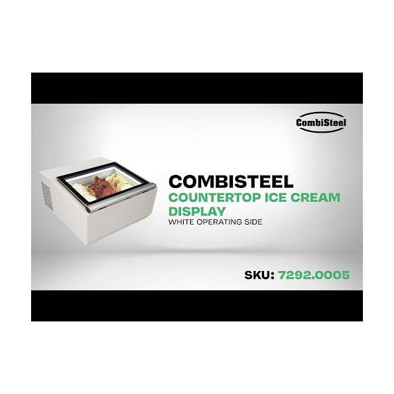 Combisteel Tischmodell Speiseisvitrine Weiß  Öffnet Auf Der Bedienung Seite, Bild 6