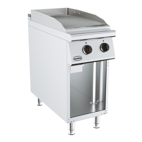 Combisteel Base 900 El. Grillplatte Gerillt