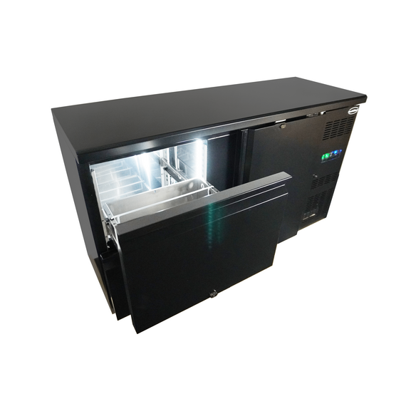 Combisteel Standard Line Barkühler Schwarz 1 Tür Und 2 Schubladen, Bild 6